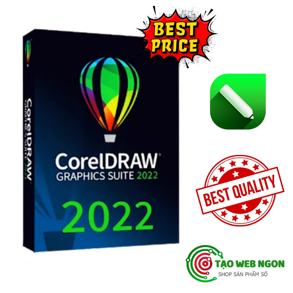 CorelDRAW Graphics Suite 2022 - Bản quyền, Vĩnh Viễn