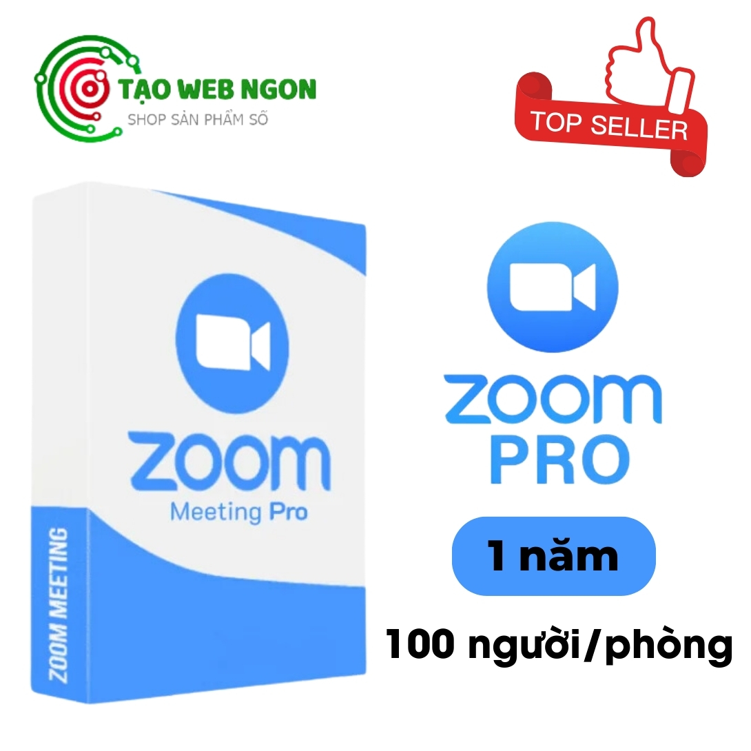 Zoom Pro 1 năm 100 người