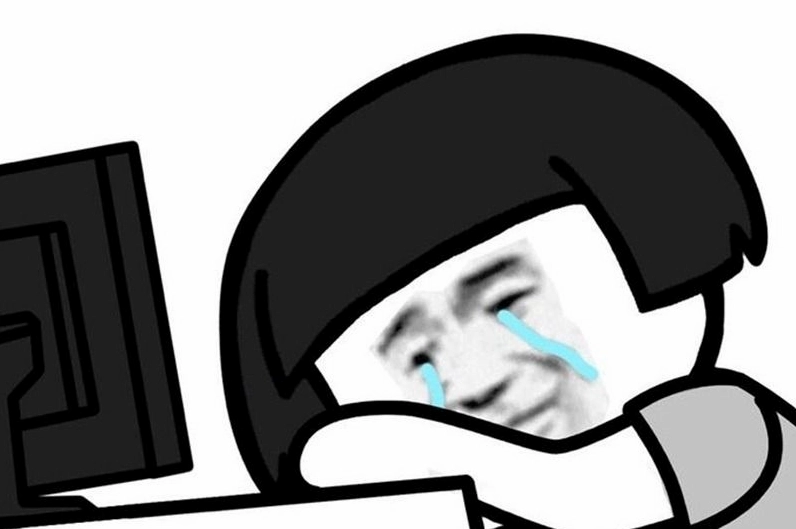 ảnh meme Bật mode học sinh gục đầu trên bàn thể hiện bất lực