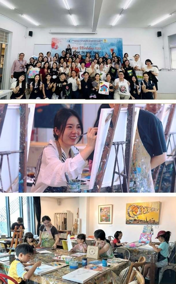 Ảnh meme Bất ổn về workshop vẽ tranh hỗn loạn