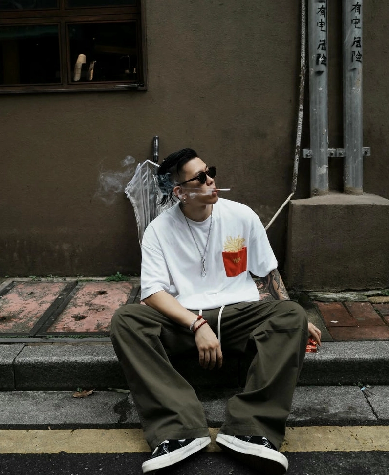 Ảnh meme Boy phố góc nghiêng thần thái