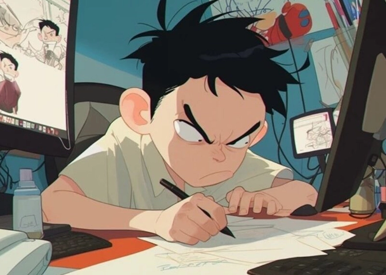 Ảnh meme Chạy KPI dành cho học sinh mùa thi cử