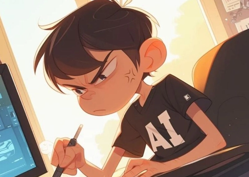 Ảnh meme Chạy KPI ngầu đét thể hiện sự quyết tâm