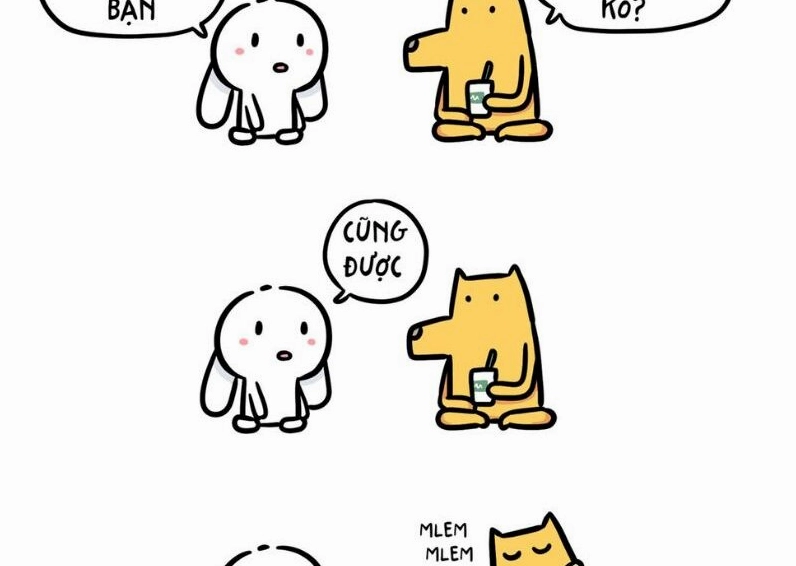 Ảnh meme Cơm tró với người đàn ông cố gắng thay đổi số phận FA