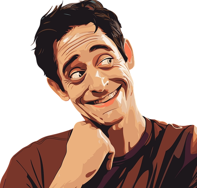 Ảnh meme Đăng xuất của người đàn ông với vẻ mặt mỉa mai