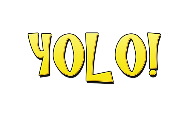 Ảnh meme Đăng xuất về triết lý sống YOLO hài hước