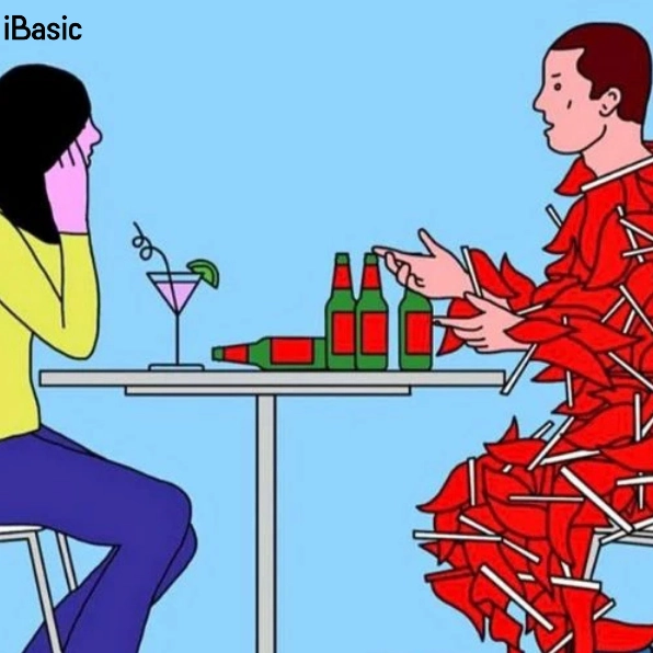 Ảnh meme Green flag viral cầm cờ xanh