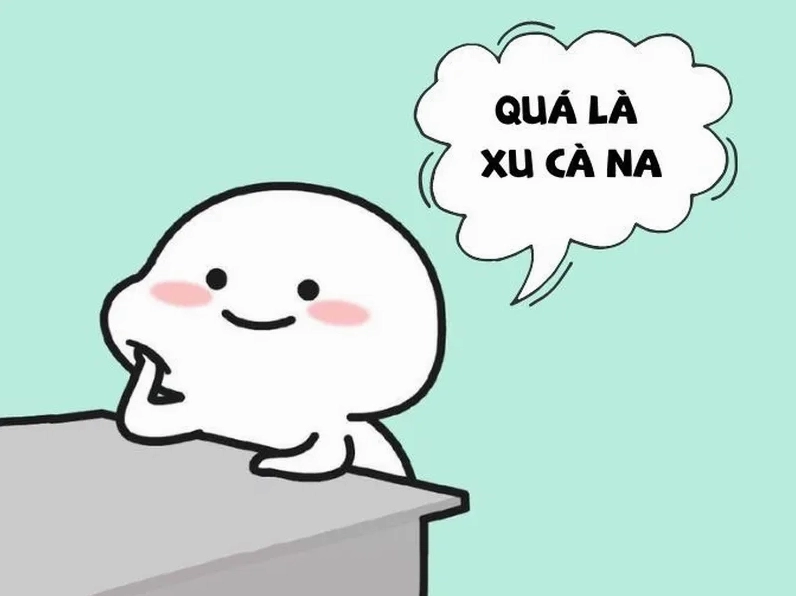 Ảnh meme Green flag xu cà na nụ cười