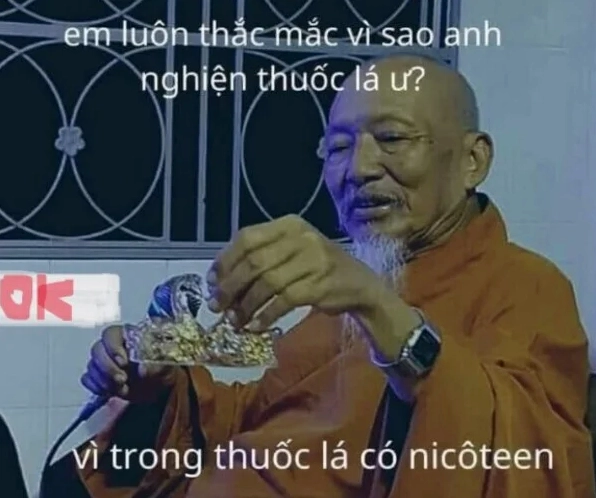 Ảnh meme Hướng nội đầy vẻ hoài nghi về sự kiện xã hội