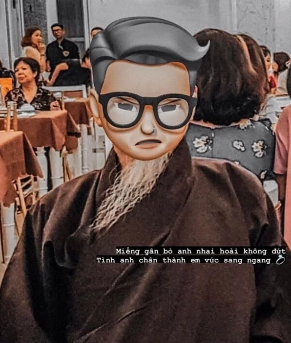 Ảnh meme Hướng nội phong cách anime đầy dễ thương