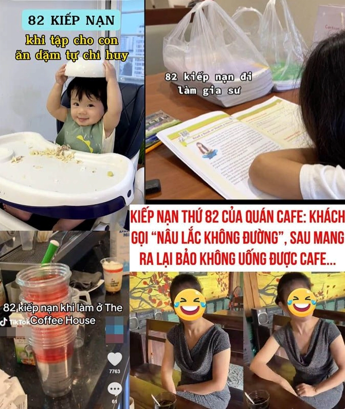 Ảnh meme Kiếp nạn thứ 82 vác đá giữa bão tố viral
