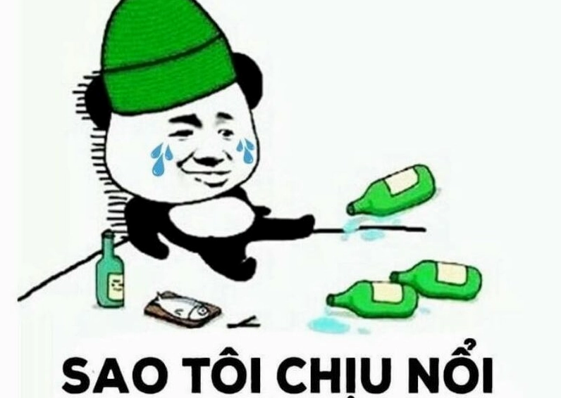 Ảnh meme Lụy tình với cú sốc lớn không thể chịu nổi