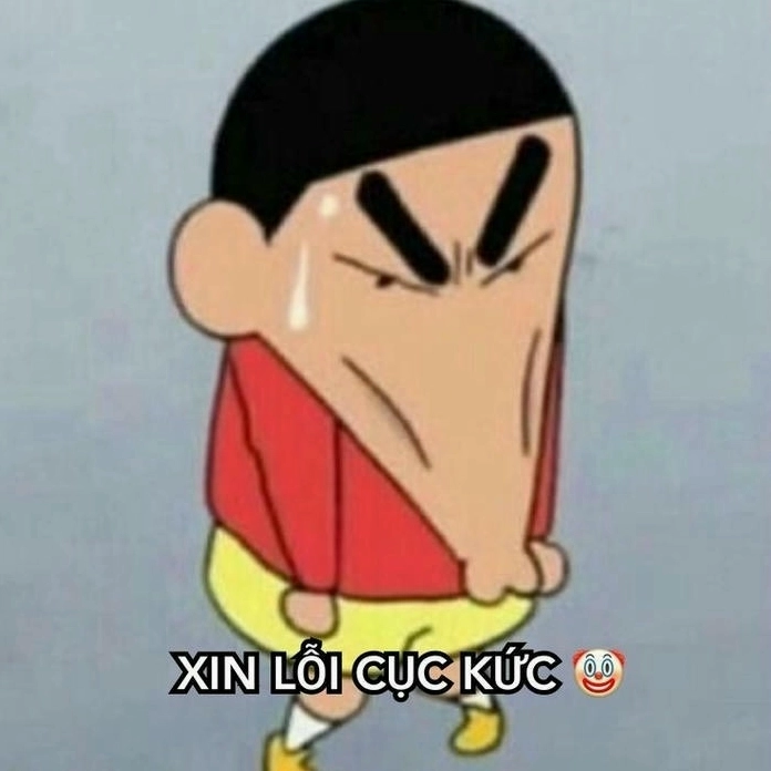Ảnh meme Mỏ hỗn shin mồm dài khiêu khích