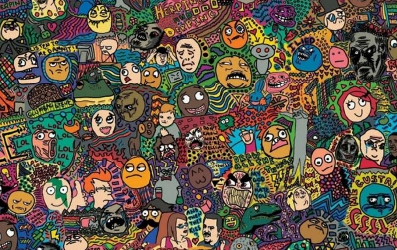 Ảnh meme Năng lượng tính nữ trang phục lụa bay