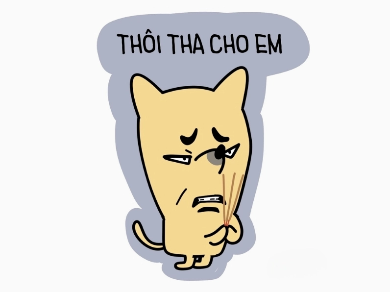 Ảnh meme Ngoại hình sáng thôi tha cho em với ánh mắt van nài
