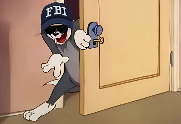 Ảnh meme Phong sát cảnh FBI phá cửa tràn vào đầy mạnh mẽ