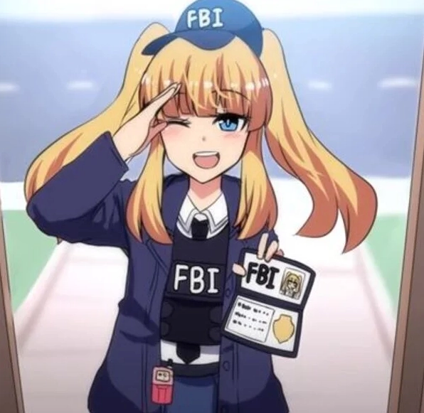Ảnh meme Phong sát với điệp viên FBI đang lắng nghe một cách chăm chú