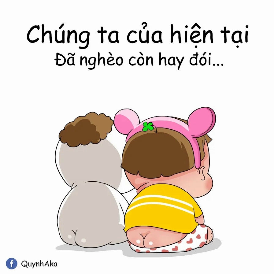Ảnh meme Rách lành nghèo đôi hài hước rách rưới