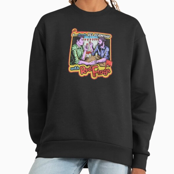Ảnh meme Red flag red flags sweatshirt