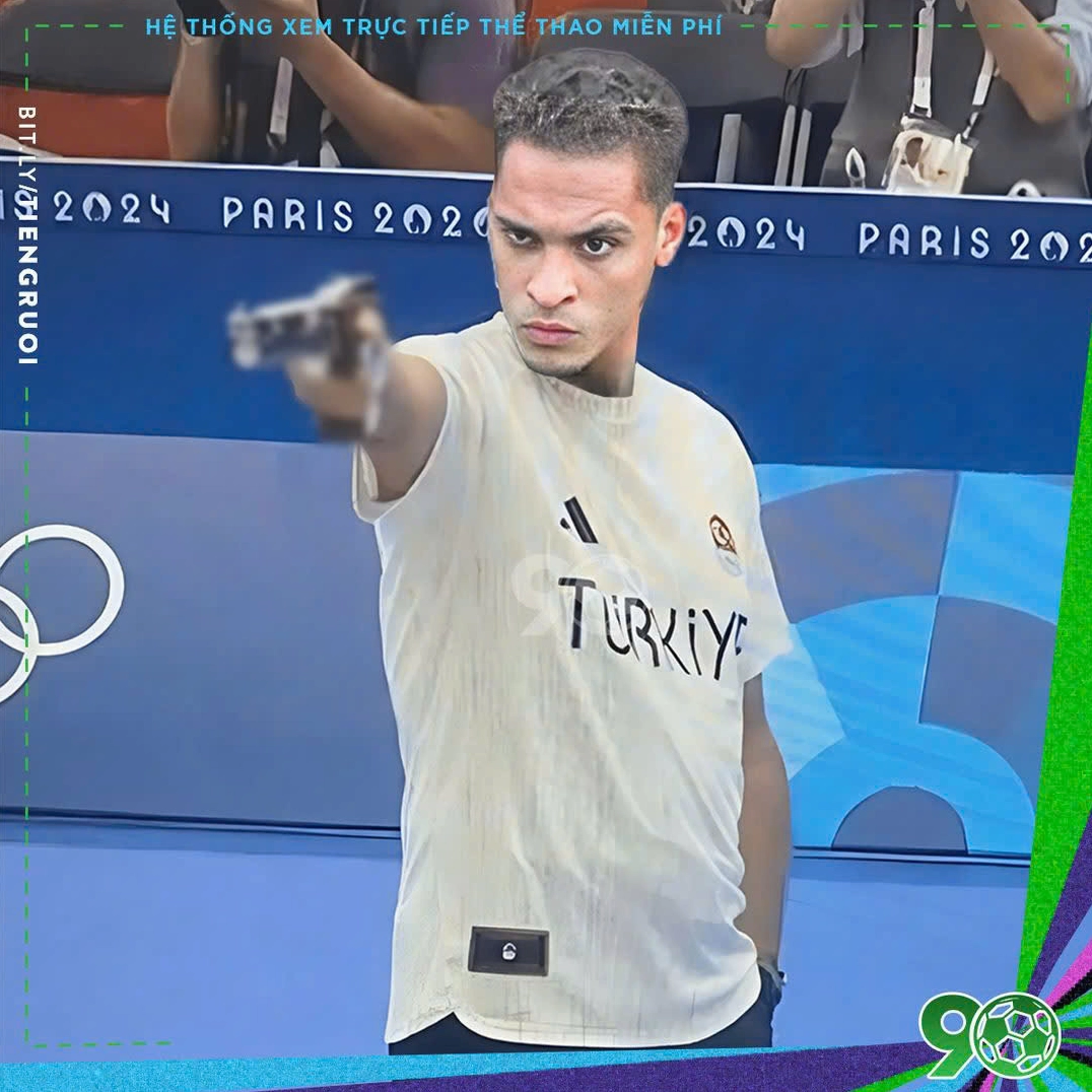 Ảnh meme Simp chúa Antony thi bắn súng khoe tài năng