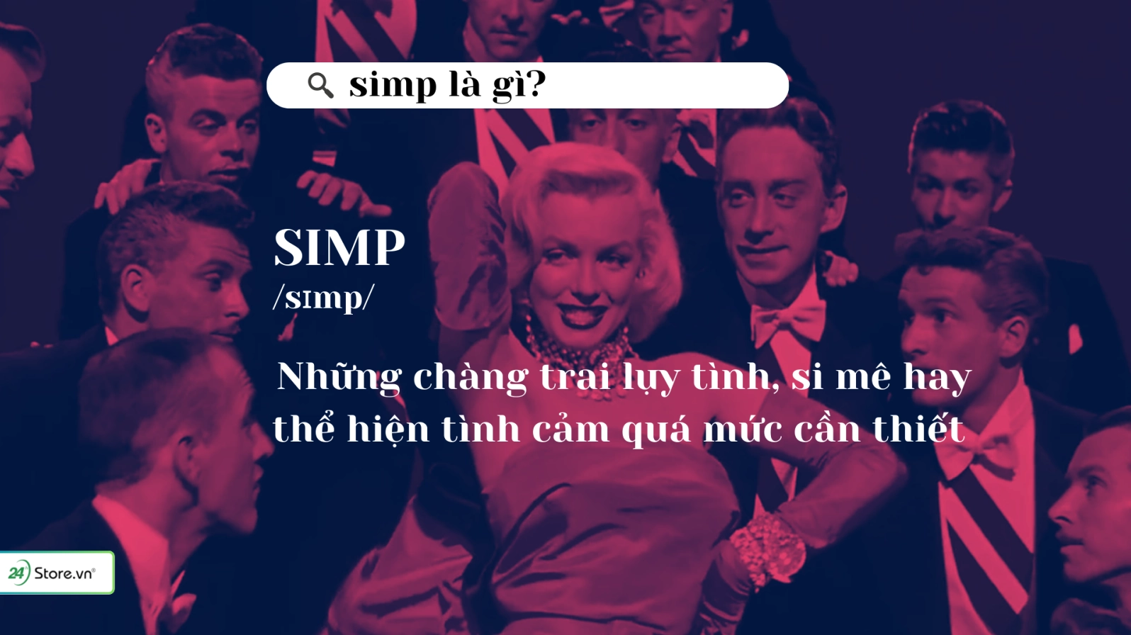 Ảnh meme Simp chúa định nghĩa về Simp