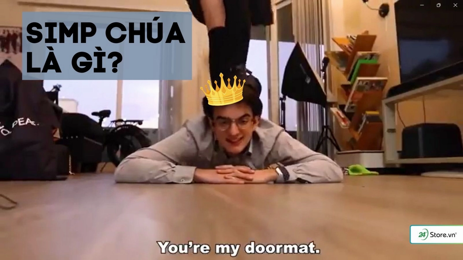 Ảnh meme Simp chúa lột tả đẳng cấp Simp chúa