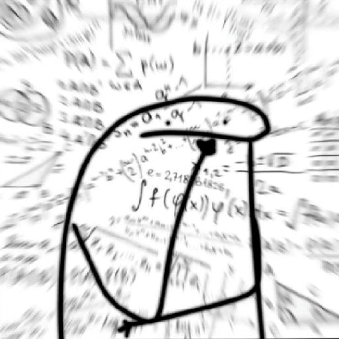 Ảnh meme Suy toán học suy nghĩ sâu