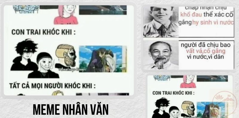 Ảnh meme Test nhân phẩm thumbnail nhân văn