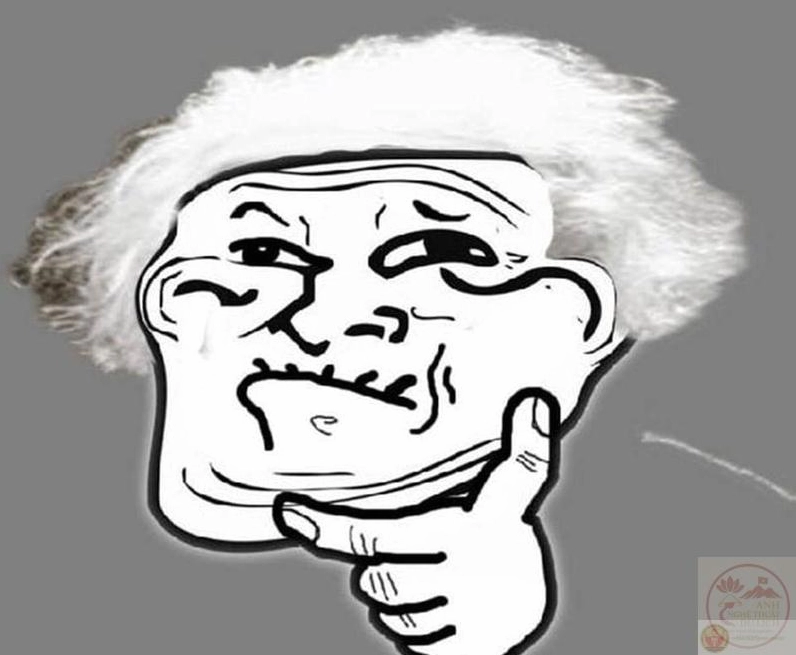 Ảnh meme Test nhân phẩm với biểu cảm suy tư vô cùng hài hước