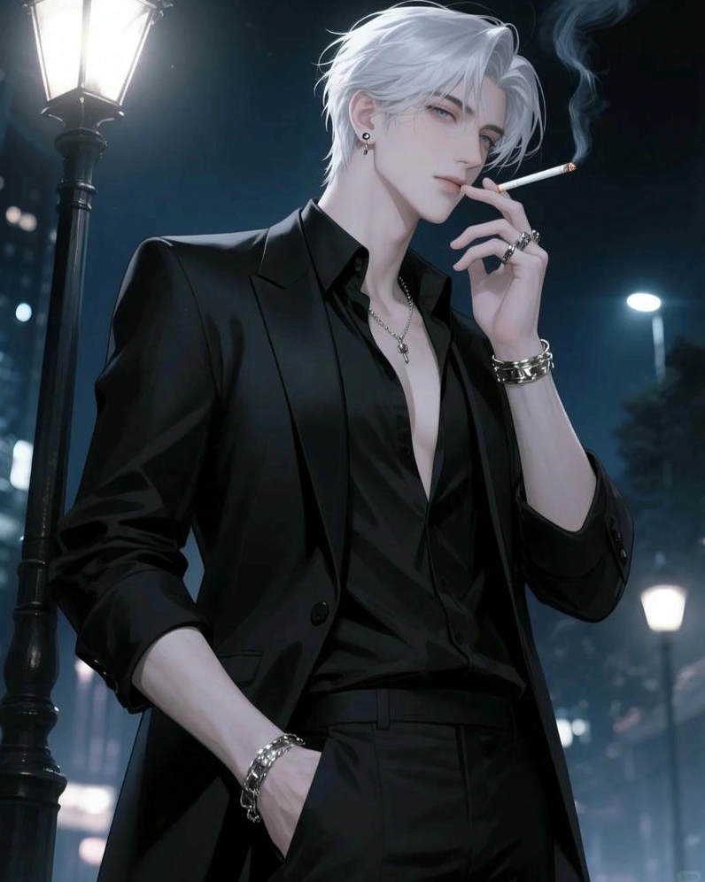 Ảnh meme Tổng tài anime mang đậm chất nghệ thuật độc đáo.