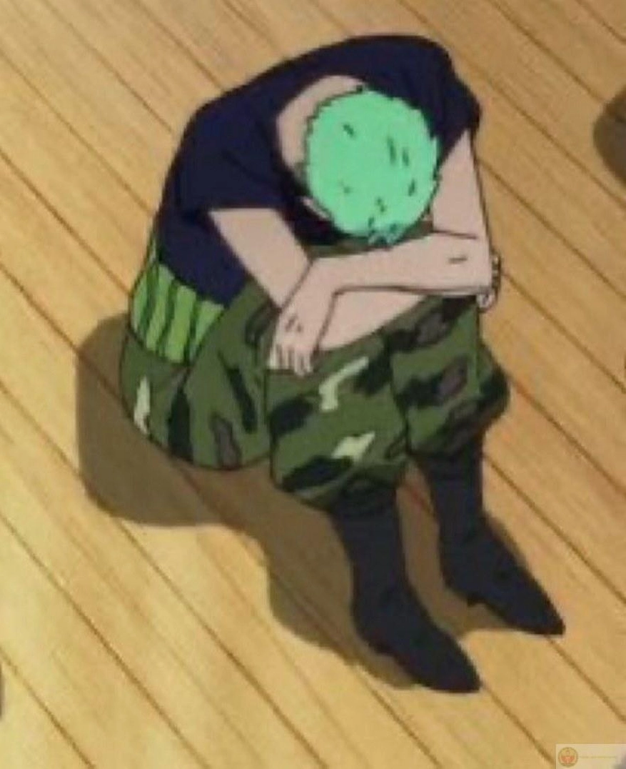 Ảnh meme Trùng sinh của nhân vật One Piece với khí chất đặc trưng