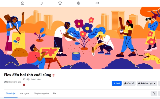 Bài viết về nhóm Flex đến hơi thở cuối cùng trên mạng xã hội thu hút sự chú ý