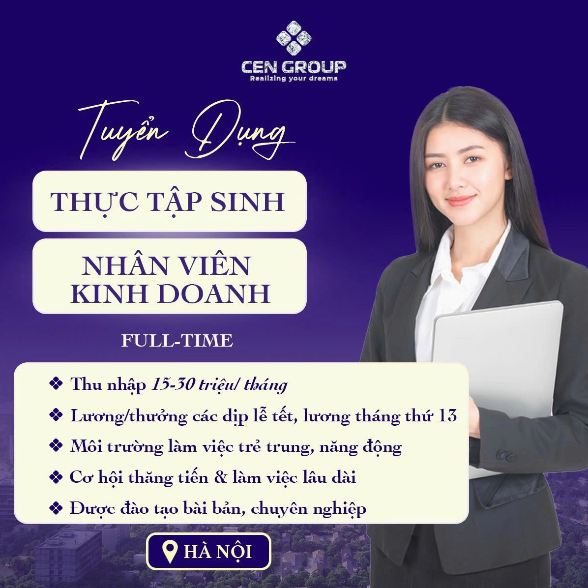 CEN Group tuyển dụng nhân viên kinh doanh một tình huống ảnh meme Lùa gà