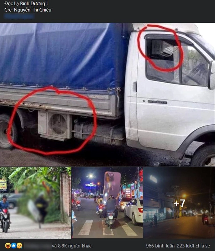 Em bé với chiếc mũ bảo hiểm oversize tạo nên ảnh meme Độc lạ Bình Dương đáng yêu