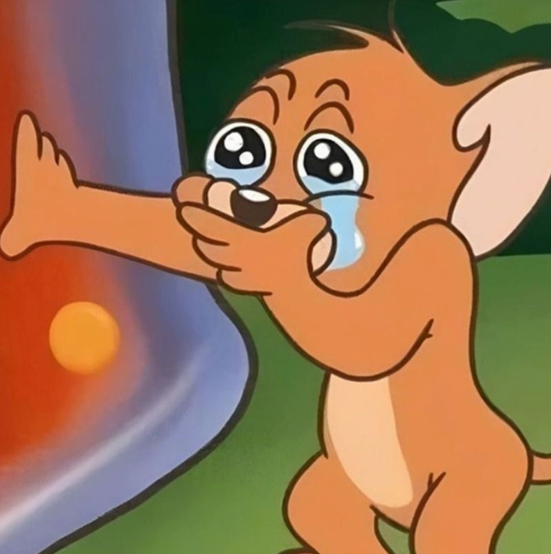 Hình ảnh ảnh meme Tiểu tam chàng trai hoạt hình khóc như mưa