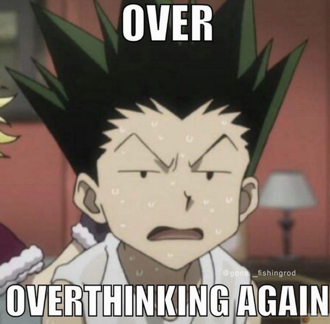 Hình ảnh ảnh meme Trùng sinh với biểu cảm trầm tư suy nghĩ