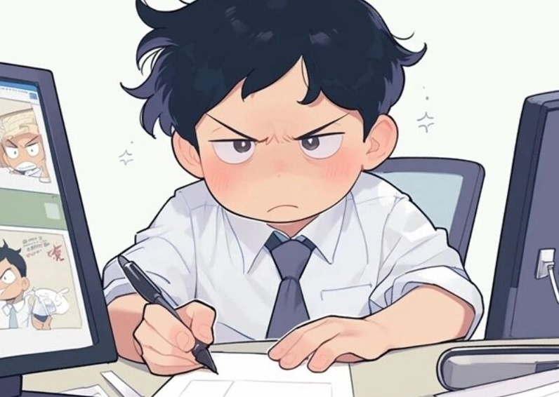 Meme Chạy KPI với vẻ mặt ngầu lòi và hài hước