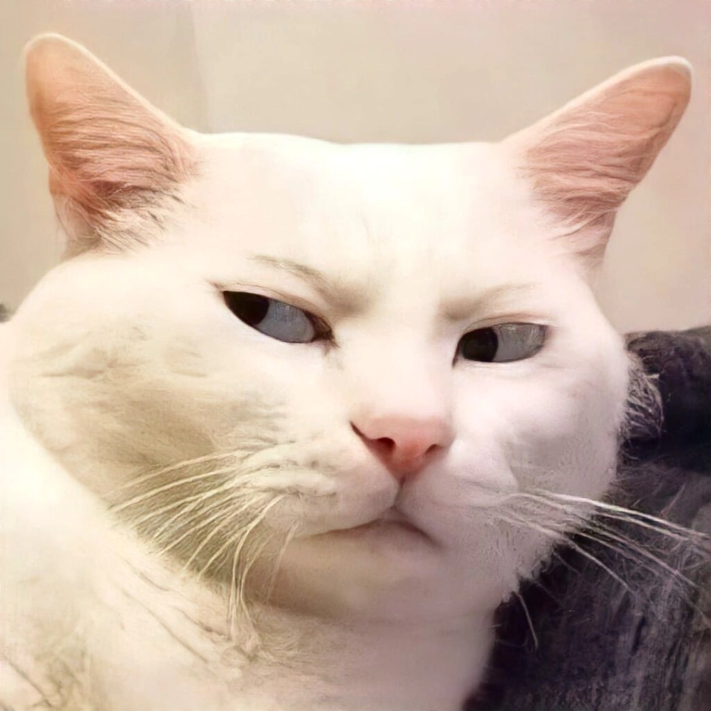 Mèo với biểu cảm 