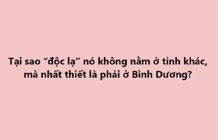 Tấm biển cảnh báo nguy hiểm độc đáo là một ảnh meme Độc lạ Bình Dương vui nhộn