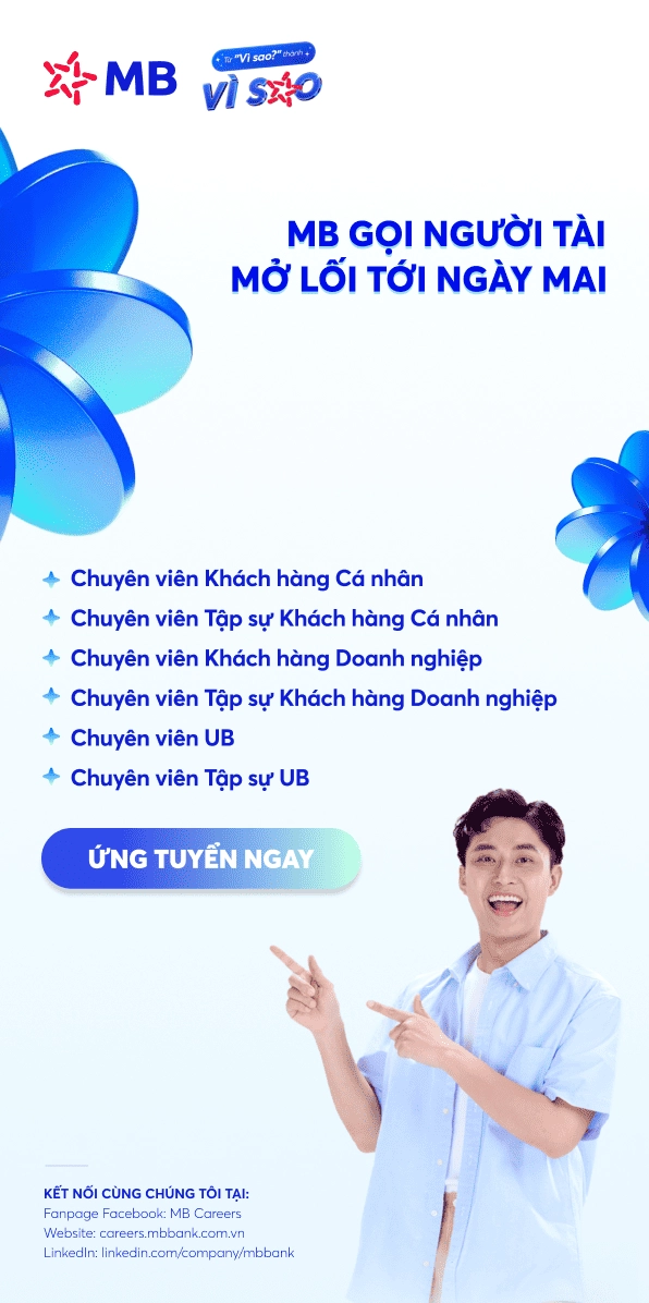 Tuyển dụng MBBank với thu nhập hấp dẫn một dạng ảnh meme Lùa gà hài hước